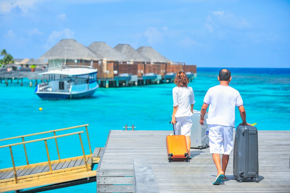 Par stiže u luksuzni resort na Maldivima